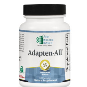 Adapten-All®This unique blend of nutrients, herbs and adaptogens supports normal adrenal function during occasional stress and fatigue.